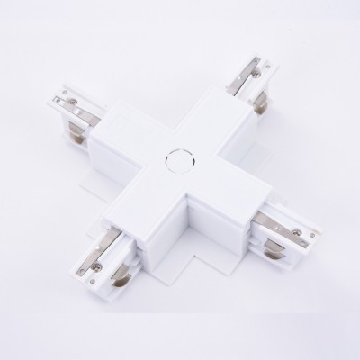 Конектор AZzardo TRACK 3LINE X CONNECTOR GIPS WH AZ4301