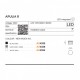 Точечный светильник AZzardo APULIA R WH AZ4334