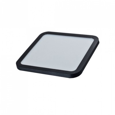 Точковий світильник AZzardo SLIM 15 SQUARE 4000K IP44 BLACK AZ4377