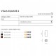 Бра AZzardo VELIA S 2 WH AZ4403