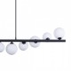 Люстра AZzardo SYBILLA 10 PENDANT BK AZ4404