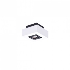 Точковий світильник AZzardo NIKEA 1 GU10 WH/BK AZ4430