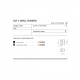 Бра AZzardo ULF 1 GU10 WALL SENSOR BK AZ4454