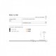 Стовпчик AZzardo ROLF 2 500 BK AZ4456