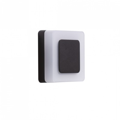 Уличный светильник AZzardo ENOK SQUARE WALL 3000K BK AZ4461