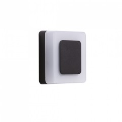 Вуличний світильник AZzardo ENOK SQUARE WALL 4000K BK AZ4462