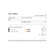Бра AZzardo ULF 2 GU10 WALL BK AZ4473
