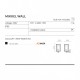 Уличный светильник AZzardo MIKKEL WALL BK AZ4484