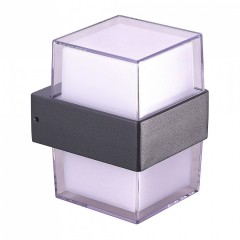 Вуличний світильник AZzardo LARS SQUARE WALL 4000K DGR AZ4507
