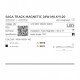 Трековый светильник AZzardo SAGA TRACK MAGNETIC 36W MILKY120 3000K WH AZ4612
