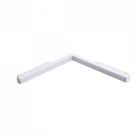Трековий світильник AZzardo SAGA TRACK MAGNETIC CORNER B 24W MILKY120 4000K WH AZ4620