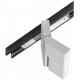 Трековий світильник AZzardo ALDO TRACK MAGNETIC 12W MILKY120 3000K WH AZ4626