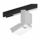 Трековий світильник AZzardo ALDO TRACK MAGNETIC 12W MILKY120 3000K WH AZ4626