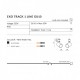 Трековый светильник AZzardo EXO TRACK 1LINE GU10 WH AZ4661