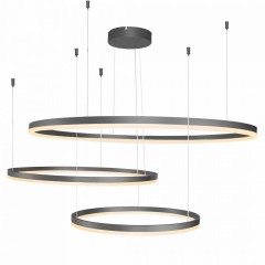 Люстра AZzardo HALO PENDANT 100 80 60 BK AZ4707