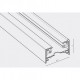Трековый шинопровод AZzardo TRACK 1LINE 1m BK AZ4729