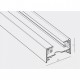 Трековый шинопровод AZzardo TRACK 1LINE 1.5m BK AZ4731
