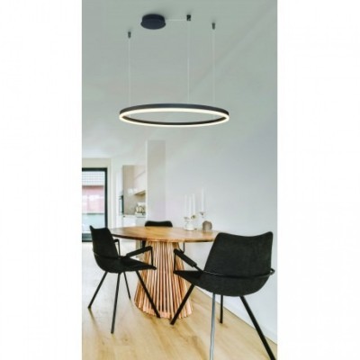 Підвісний світильник AZzardo HALO PENDANT 150 CCT BK AZ5347