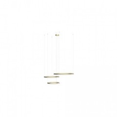 Люстра AZzardo HALO PENDANT 120 100 80 CCT BK AZ5350