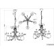 Люстра Trio 110500561 Classy