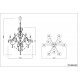 Люстра Trio R1169-00 Reality Luster