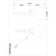 Уличный светильник Trio R57042001 Reality Bolo