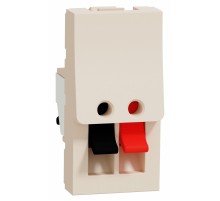 Аудиорозетка, 1 модуль, бежевый, Unica New, NU348744 Schneider Electric