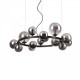 Люстра Ideal Lux PERLAGE SP14 NERO 271385