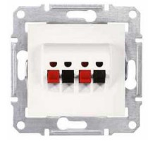 Аудіо розетка х2 слон. кістка Sedna SDN5400123 Schneider Electric