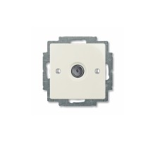 Розетка TV ABB Basic 55 белый шале, 1743-01-96-507