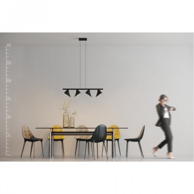 Подвесной светильник AZzardo CLAMOR BLACK AZ2696