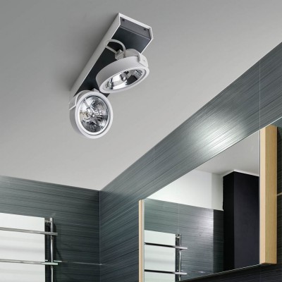 Точечный светильник AZzardo MAX 1 230V BLACKWHITE AZ1373
