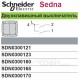 Вимикач 2-клавішн. титан сх.5 Sedna SDN0300168 Schneider Electric