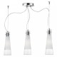 Подвесной светильник Ideal Lux KUKY SP3 TRASPARENTE 033952