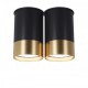 Накладной светильник Pikart BP Black/White Gold на 4 лампы 25595-1.