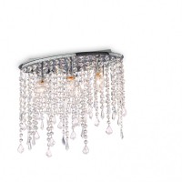 Люстра Ideal Lux RAIN PL3 TRASPARENTE 008370