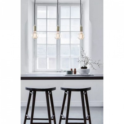Підвісний світильник MarkSlojd Sweden SKY Pendant 3L Straight Brass 106335