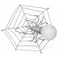 Бра кована Павук на павутині 1 білий лампа