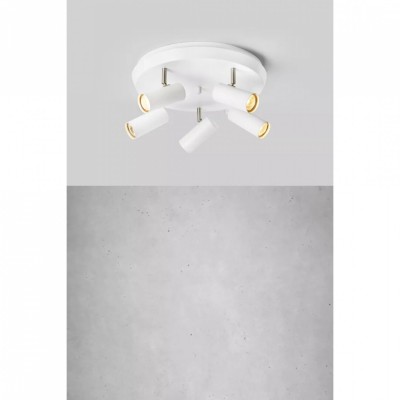 Спот MarkSlojd Sweden TORINO Ceiling 5L White/Steel 107781