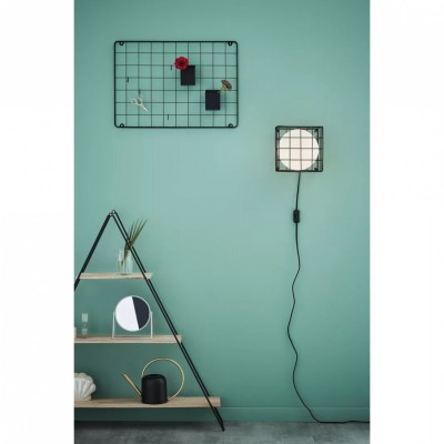 Бра MarkSlojd Sweden CAGE Table/Wall 1L Black/White 107382