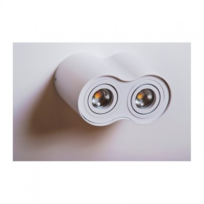 Точечный светильник AZzardo BROSS 2 WHITE AZ0859 Точечный светильник AZzardo BROSS 2 WHITE AZ0859