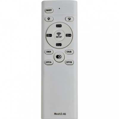 Потолочный светильник AZzardo MONZA S 30 CCT REMOTE CONTROL (WH) AZ4772