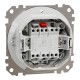 Выключатель одноклавишный проходной (переключатель) IP44, белый, Sedna Design & Elements SDD211106, Schneider Electric