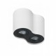 Точковий світильник AZzardo BROSS 2 WHITEBLACK AZ1753