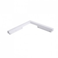 Трековый светильник AZzardo SAGA TRACK MAGNETIC CORNER A 24W MILKY120 3000K WH AZ4614