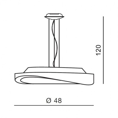 Люстра AZzardo CIRCULO 48 WHITE AZ0987