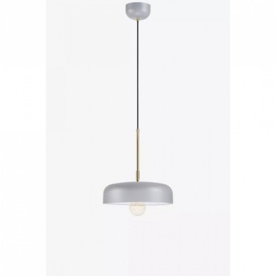 Підвісний світильник MarkSlojd Sweden CAEN Pendant 1L Grey/Brass 107924
