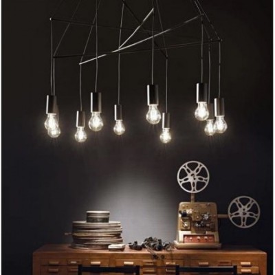 Люстра Ideal Lux POP SP6 NERO 158815