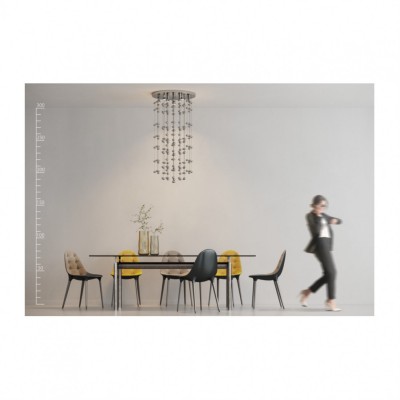 Люстра AZzardo LUVIA XL CHROME AZ2574