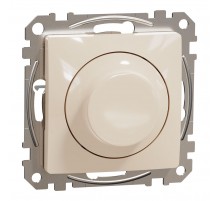 Універсальний поворотний димер для світлодіодних ламп, бежевий, Sedna Design & Elements SDD112502, Schneider Electric